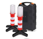 Telescopic Baton Beacon 2-Pack Magnetic Roadside Flares