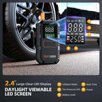 4-in-1 Jump Starter and150PSI Tire Inflator with Power Bank
