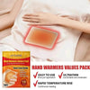 20pcs hand warmers values pack portable self-heating quick heating pads for winter warmth