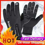 USB Heated Winter Gloves with Touchscreen Fingertips