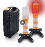 Telescopic Baton Beacon 2-Pack Magnetic Roadside Flares