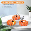 USB Rechargeable LED Road Flares, 3-Pack with Magnetic Base