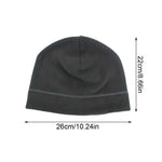 Unisex Warm Winter Knitted Beanie with Optional LED Light