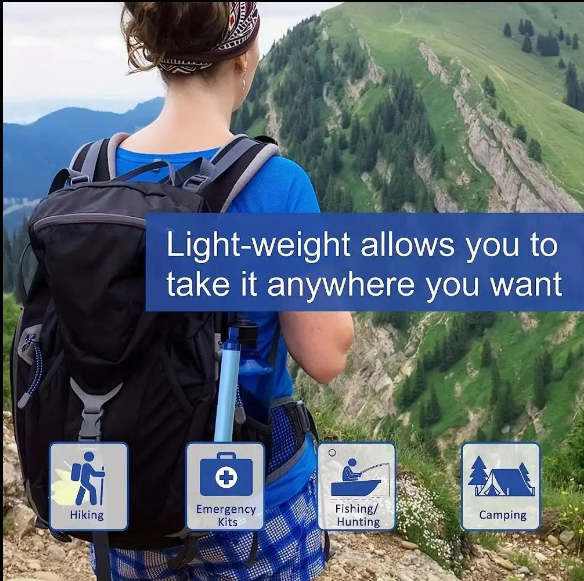 QuickPure Pocket Survival Water Straw