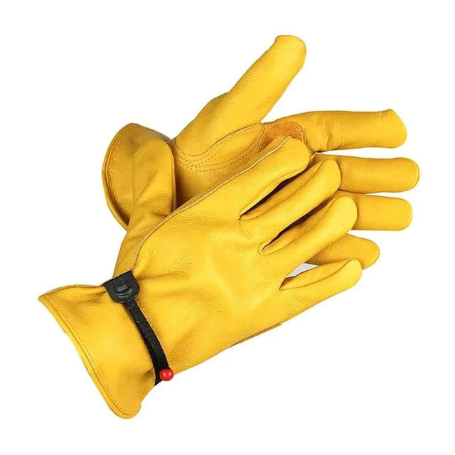 Protecttive Leather Work Gloves for Yard & General Work, 1 Pair