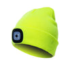 Unisex Warm Winter Knitted Beanie with Optional LED Light