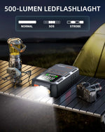 4-in-1 Jump Starter and150PSI Tire Inflator with Power Bank