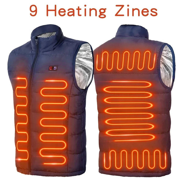 "Heated Vest Stay Warm Anywhere – Sleek, Lightweight & Weather-Ready."