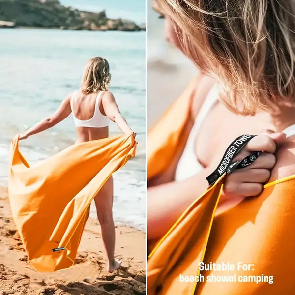 Outdoor Sports Towel - Quick Dry Microfiber Travel & Beach Towel