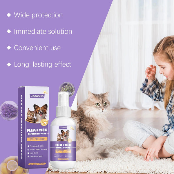 FleaGuard Pro Pet Protection Spray
