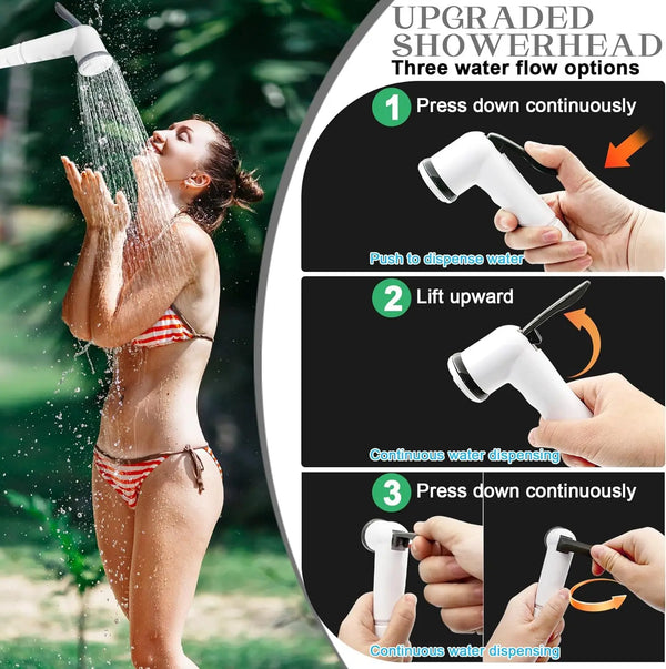 SunHeat Portable Camping Shower Bag